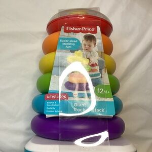 Fisher-Price Colorful Giant Stacking Toy